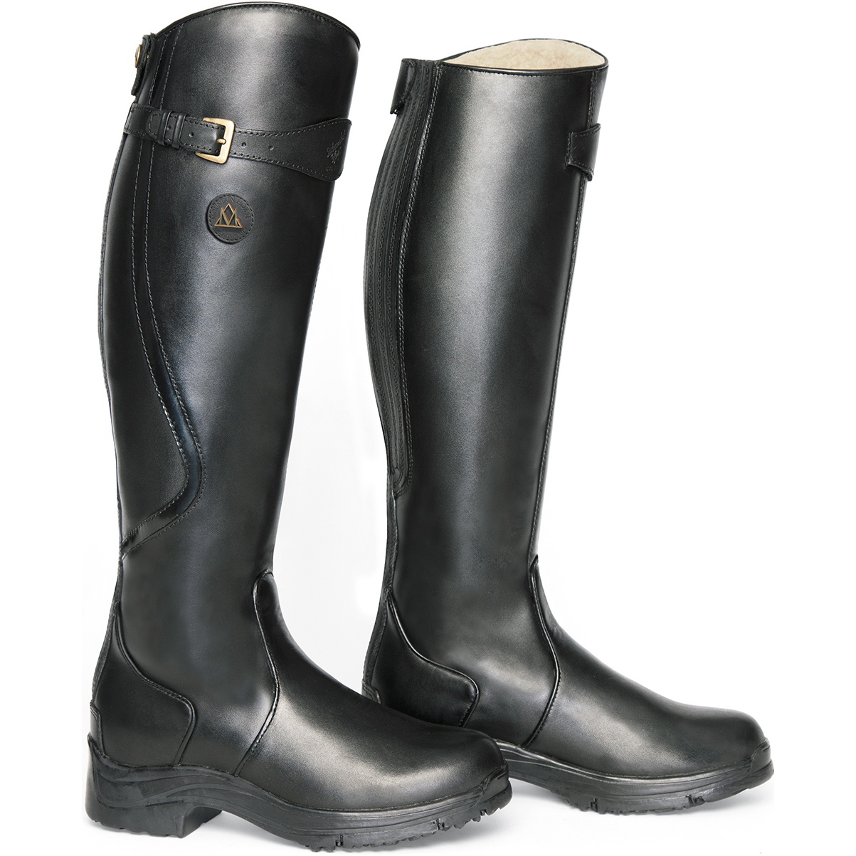Mountain Horse Damen Schneefluss High Rider Stiefel SNRIV - Black
